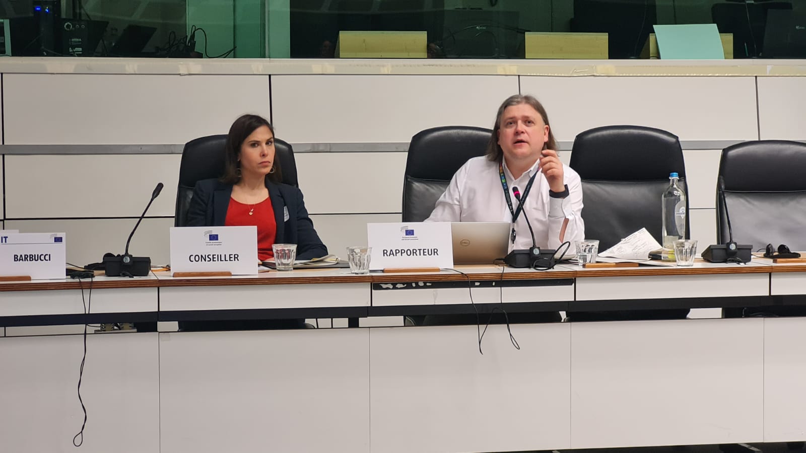 EESC TEN 838 meeting with Cornelis and Kupsys