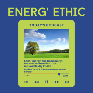 Cover of Episode 57 of Energ' Ethic with Cosimo Tansini, EEB