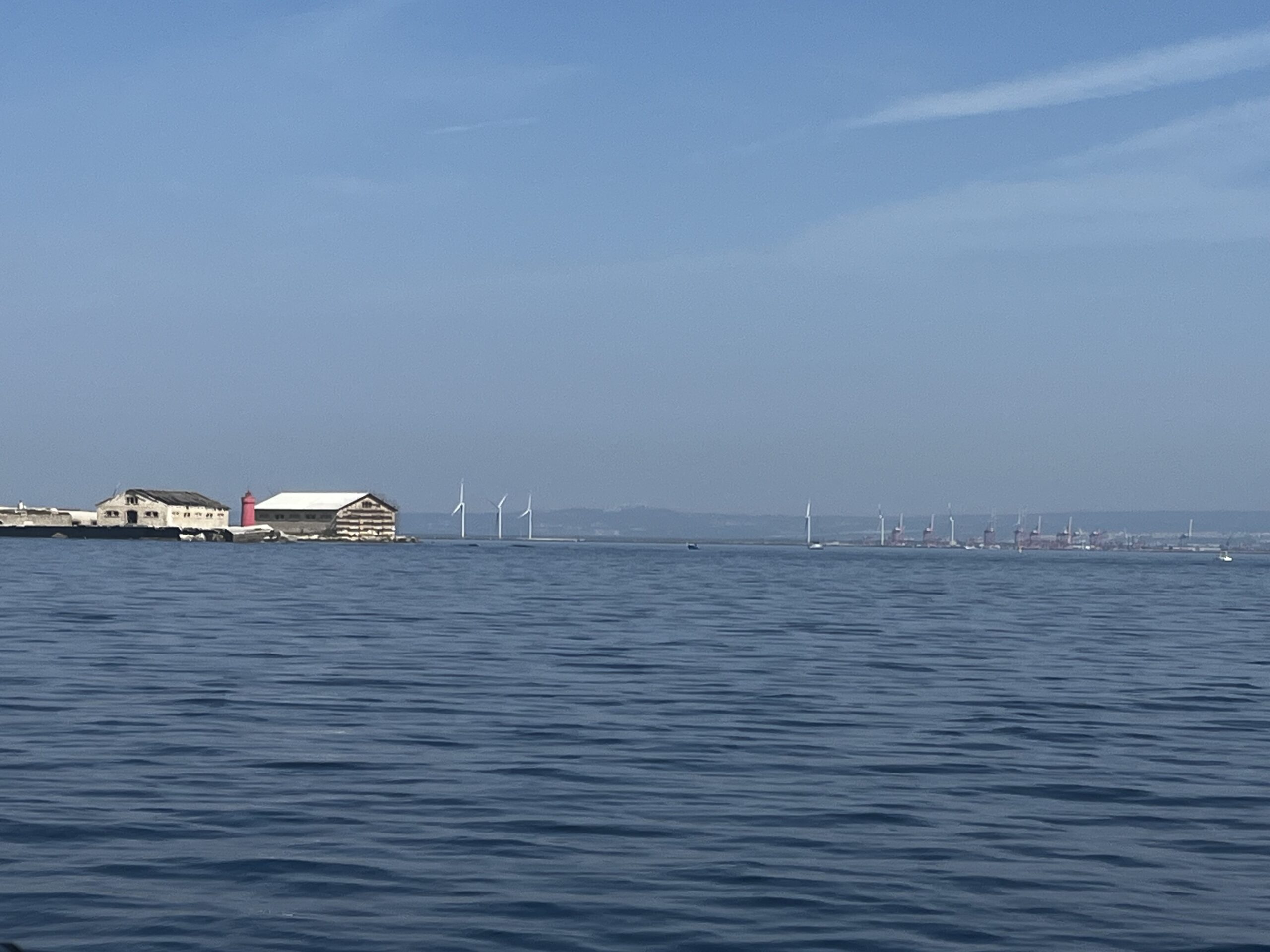 The Gulf of Taranto - home to dolphins and wind turbines